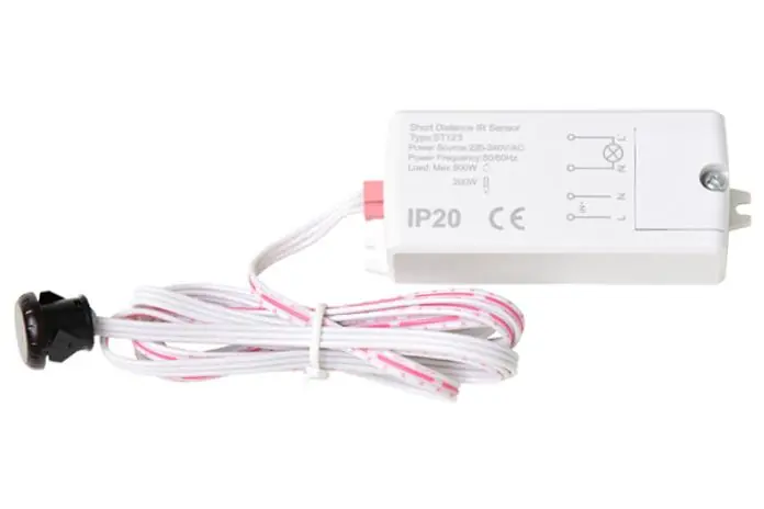 Rychlé Dodání ECOPLANET SENZOR EST123-BI PIR 500W 6CM POHYB DVEŘÍ