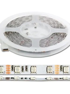ECOPLANET SET DX-SMD5050-RGB/1,5M LED PÁSEK VČ. ADPT. 60XSMD/M 1,5M 14,4W/M IP20 OVL. Poslední Šance