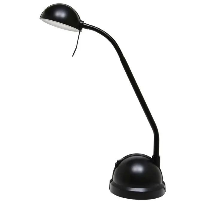 Autentický ECOPLANET SVÍTIDLO LED STOLNÍ SPEKTRA L460-LED/CR 8W 630LM 4000K ČERNÁ