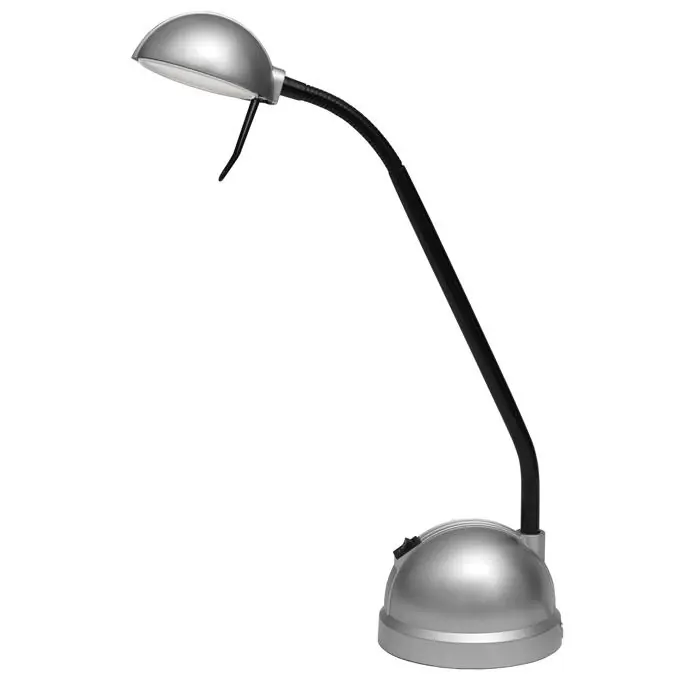 Speciální Cena ECOPLANET SVÍTIDLO LED STOLNÍ SPEKTRA L460-LED/STR 8W 630LM 4000K STŘÍBRNÁ