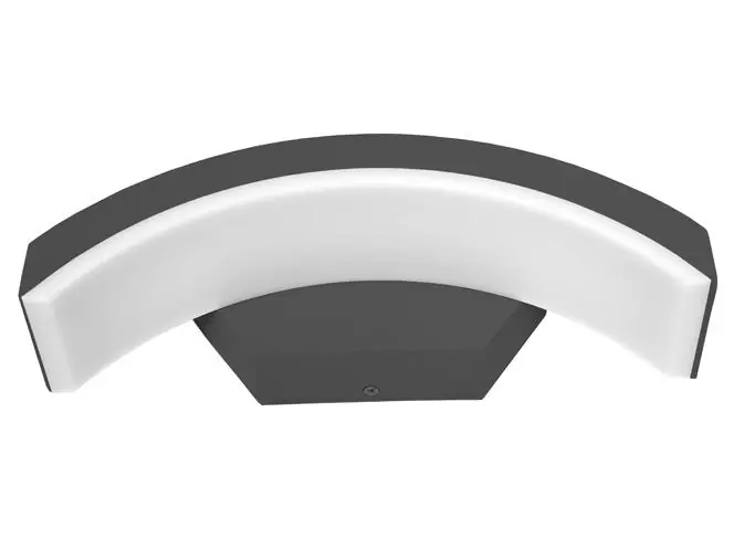 ECOPLANET SVÍTIDLO LED STYL Z1107-CR 8W 500LM 4000K IP54 VENK. NÁST. HLINÍK PLAST ANTRACIT Poslední Šance