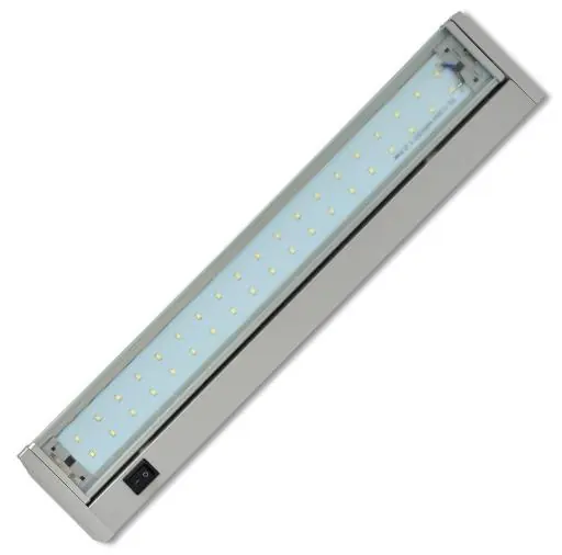 Kup Teď ECOPLANET TL2016-42SMD/10W SVÍTIDLO KUCHYŇSKÉ 42XSMD 58CM STŘÍBRNÁ