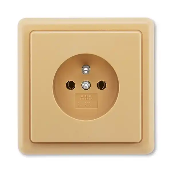 Zásuvka Classic jednonásobná béžová ABB 5517-2389 D2 Poslední Šance