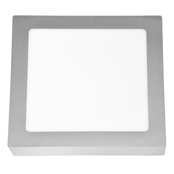 Koupit Online ECOPLANET SVÍTIDLO SMD PŘIS. PANEL ČTVEREC 18W 2700K 22,5X22,5CM 1530LM HLIN. LED-CSQ-18W/27/CHR