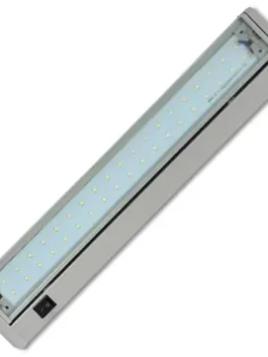 ECOPLANET TL2016-28SMD/5,5W SVÍTIDLO KUCHYŇSKÉ 28XSMD, 36CM STŘÍBRNÁ Nová Kolekce