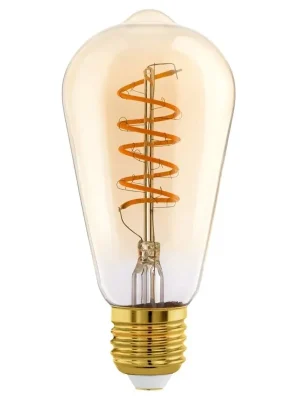 Nejlepší Volba LED žárovka Edison EGLO ST64 E27 8E (60W) 806 lm 2700K 827 filament jantarová