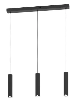 Kup Teď Závěsné svítidlo EGLO BALAMORTA-Z 3x3,7W 1500lm 2700-6500K RGB+TW IP20 černá 901124