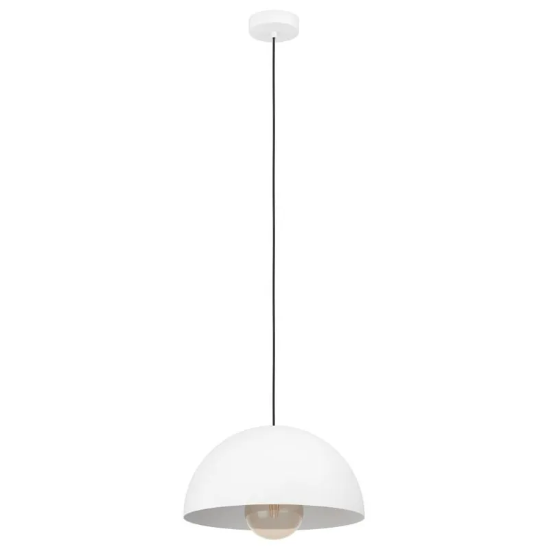 EGLO SVÍTIDLO LED 901136 GAETANO 40W E27 IP20 BÍLÁ OCEL ZÁVĚSNÉ Expresní Doručení