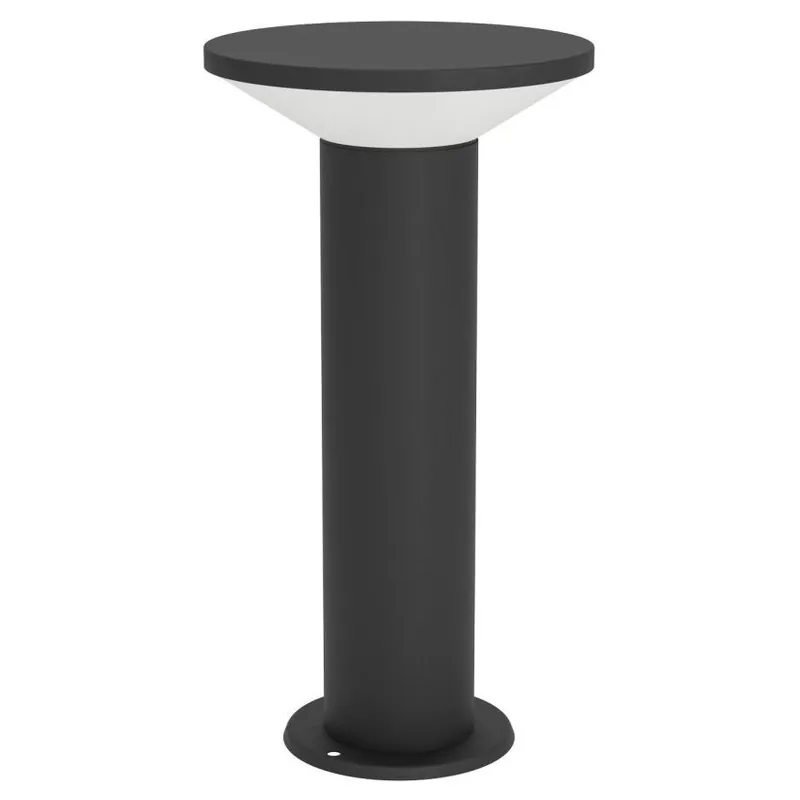 Super Cena EGLO SVITIDLO LED 901841 RIGOSA 1X10W 3000K 1100LM IP44 VENKOVNI SOKLOVÉ ČERNÁ PLAST
