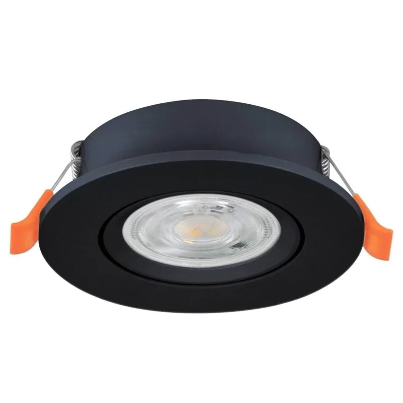 Sleva EGLO SVÍTIDLO 902264 BARRANCO 450LM 2700K, 4000K, 6500K 1X4,5W VESTAVNÉ ČERNÉ
