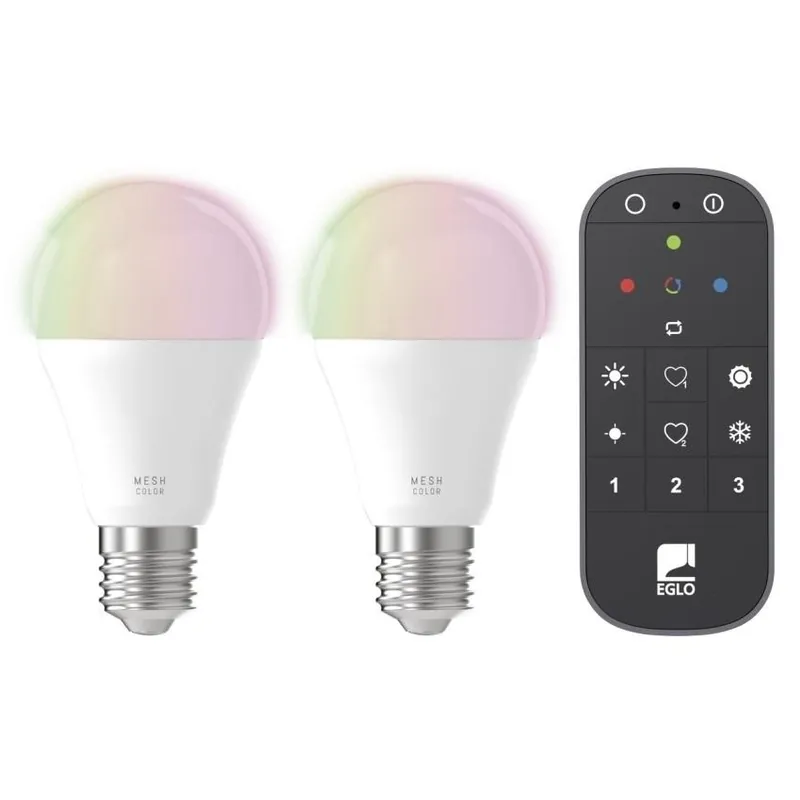 Must-Have EGLO ZDROJ LED 110399 LM E27-LED-A60 2X11W 2700-6500K RGB+TW