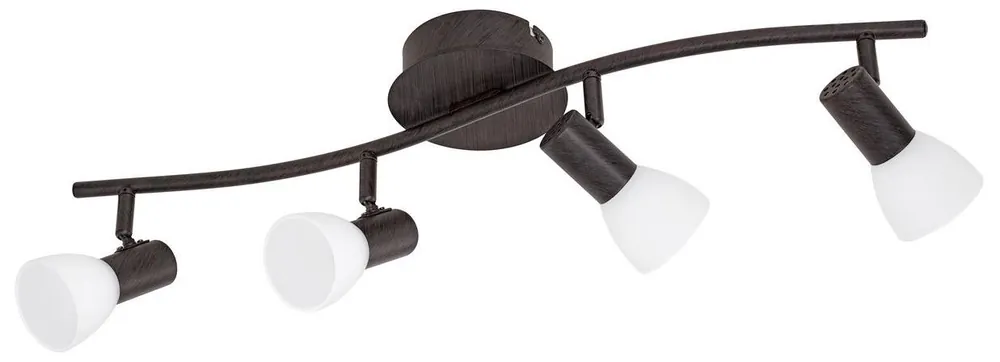 Expresní Doručení DAKAR 5 94154, LED BODOVÉ SVÍTIDLO, ANTICKÁ HNĚDÁ/MATNÁ BÍLÁ, 3000K