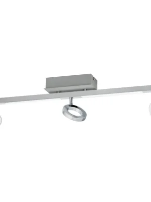 Odeslání Ihned EGLO CVÍTIDLO LED 96181 CARDILLIO 1 3X3,2W,2X3,3W 1200/72LM IP20 HLINÍK OCEL HLINÍK CHROM PLAST