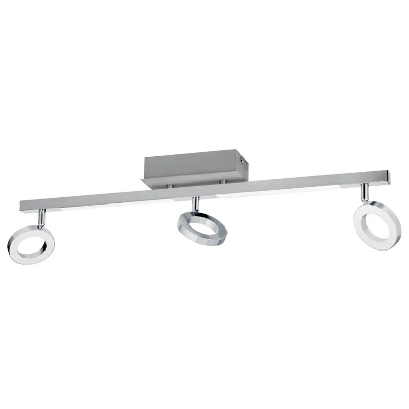 Odeslání Ihned EGLO CVÍTIDLO LED 96181 CARDILLIO 1 3X3,2W,2X3,3W 1200/72LM IP20 HLINÍK OCEL HLINÍK CHROM PLAST