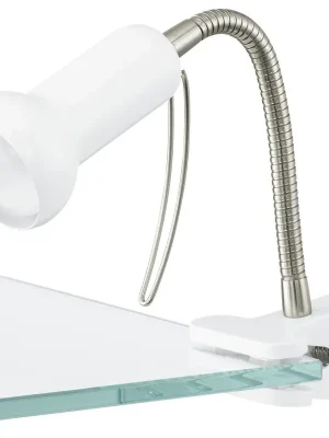 Omezená Nabídka EGLO LAMPA 81262 SKŘIPCOVÁ 1X40W E14 BÍLÁ