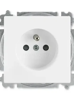 ABB 5519B-A0235784 Future zásuvka s clonkami, studio bílá Akční Cena