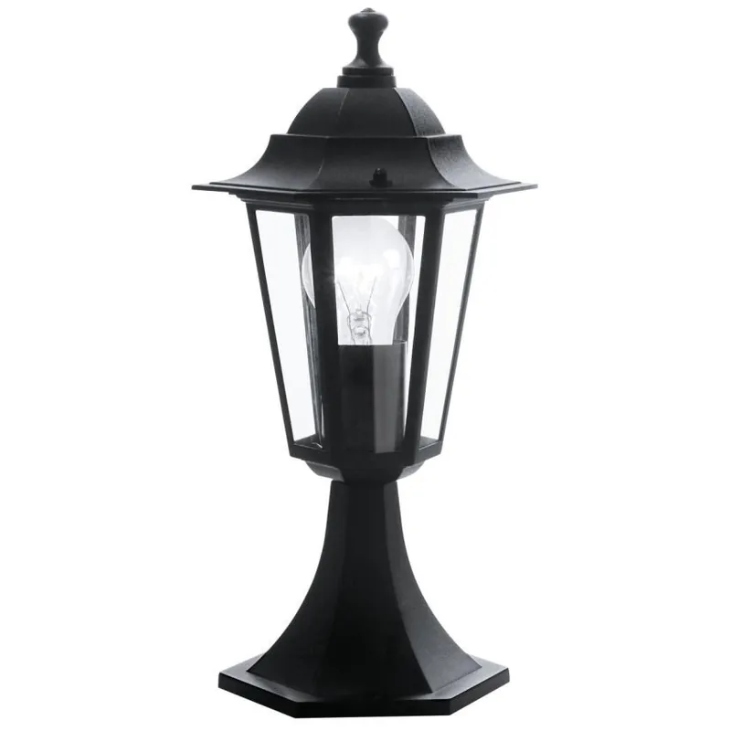 Nízká Cena EGLO SVÍTIDLO 22472 LATERNA 4 1X60W E27 SLOUPEK IP44 ČERNÁ