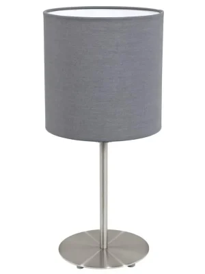 EGLO SVÍTIDLO 31596 PASTERI 1X60W E27 STOLNÍ PR.180MM ŠEDÁ Nejlepší Volba