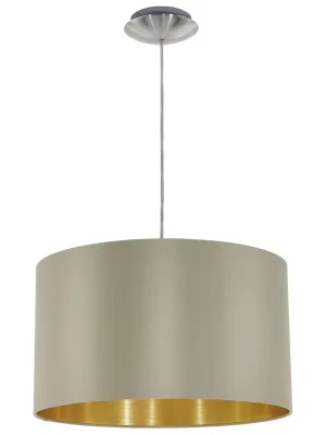 Super Cena EGLO SVÍTIDLO 31602 MASERLO 380MM BEŽOVÁ