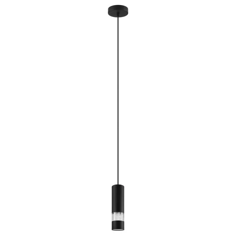EGLO SVÍTIDLO 39705 BERNABETA GU10-LED 1X5W ZÁVĚS OCEL ČERNÁ PLAST Nejprodávanější