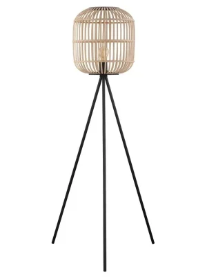 EGLO SVÍTIDLO 43219 BORDESLEY 1X28W STOJACÍ, DŘEVO, 350X1390MM Zlevněný