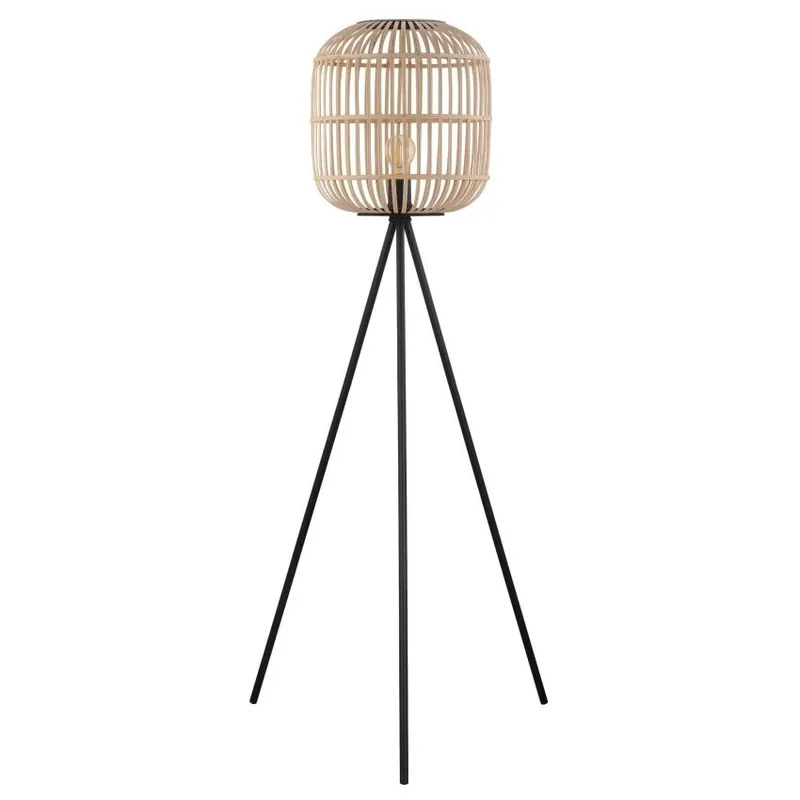 EGLO SVÍTIDLO 43219 BORDESLEY 1X28W STOJACÍ, DŘEVO, 350X1390MM Zlevněný