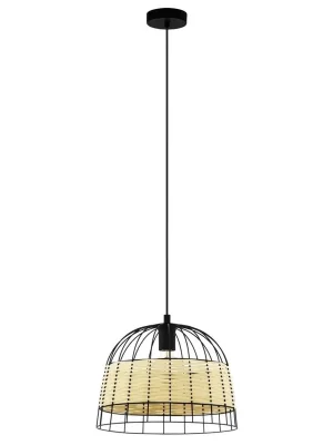 Objednat Nyní EGLO SVÍTIDLO 43311 ANWICK 1X E27 MAX 40W ZÁVĚSNÉ ČERNÁ RATAN
