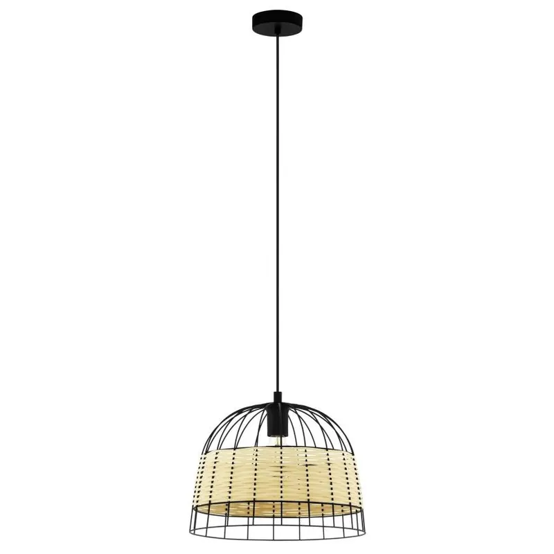 Objednat Nyní EGLO SVÍTIDLO 43311 ANWICK 1X E27 MAX 40W ZÁVĚSNÉ ČERNÁ RATAN