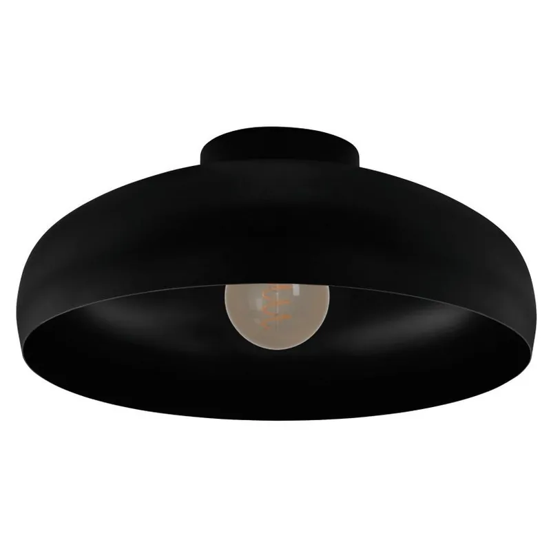 EGLO SVÍTIDLO 43637 MOGANO 60W E27 IP20 STROP. OCEL. ČERNÁ Must-Have