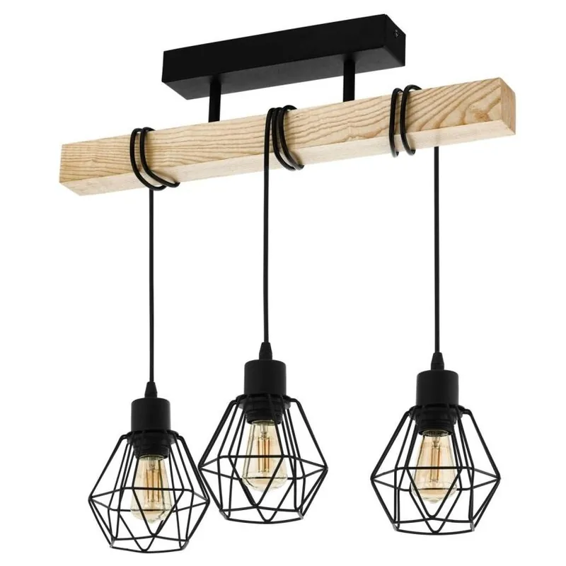 Hit Sezóny Stropní svítidlo závěsné EGLO TOWNSHEND 5 44074 3X60W E27