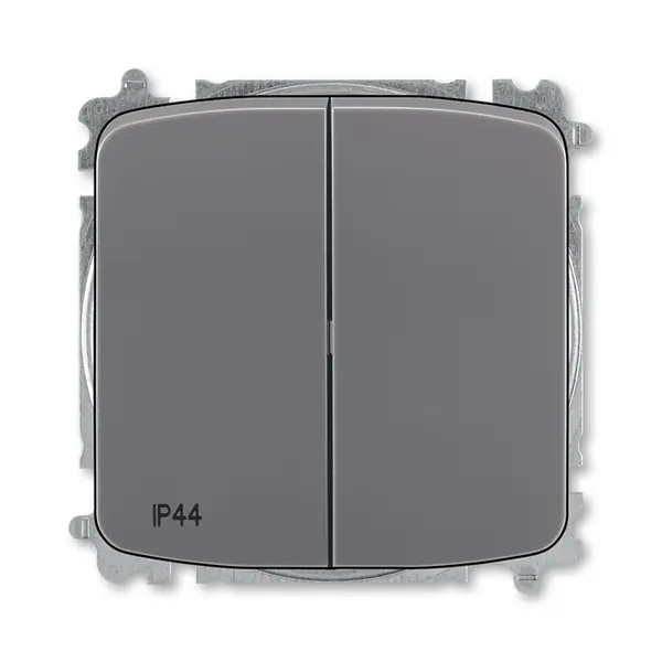Must-Have Vypínač Tango ABB 3559A-A05940 S2 sériový č.5 kouřově šedý krytí IP44