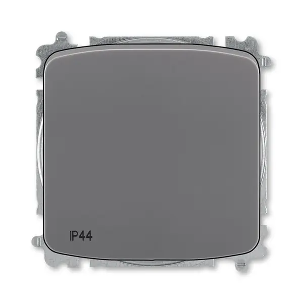 Must-Have Vypínač Tango ABB 3559A-A86940 S2 tlačítko č.6/0 (1/0) kouřově šedý krytí IP44