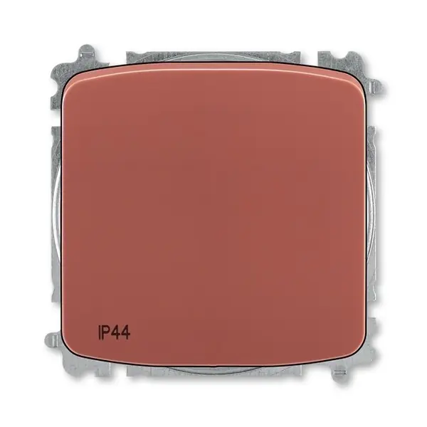 Levný Vypínač Tango ABB 3559A-A86940 R2 tlačítko č.6/0 (1/0) vřesově červený krytí IP44