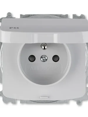 Zlevněný Zásuvka Tango ABB 5519A-A02997 S jednoduchá šedá krytí IP44