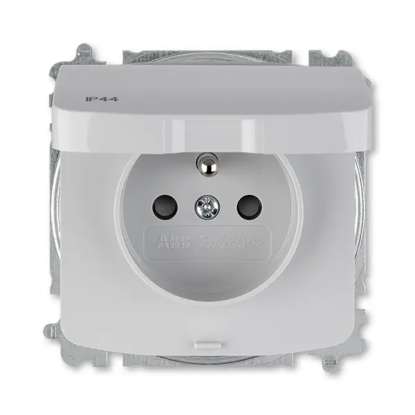 Zlevněný Zásuvka Tango ABB 5519A-A02997 S jednoduchá šedá krytí IP44