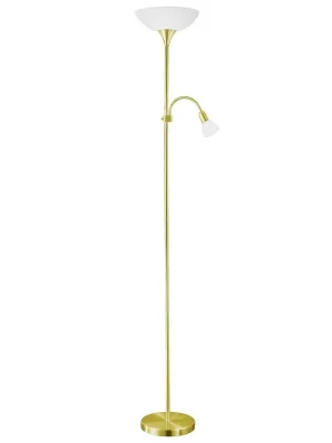 Autentický EGLO SVÍTIDLO 82843 STOJANOVÁ LAMPA 1X100W E27 1X40W E14