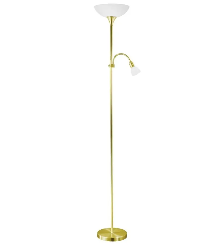 Autentický EGLO SVÍTIDLO 82843 STOJANOVÁ LAMPA 1X100W E27 1X40W E14