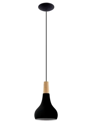 EGLO SVÍTIDLO 900161 SABINAR E27 1X40W IP20 ČERNÁ HNĚDÁ Rychlé Dodání