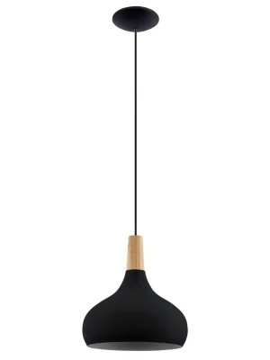 EGLO SVÍTIDLO 900162 SABINAR E27 1X40W IP20 ČERNÁ,HNĚDÁ Levný