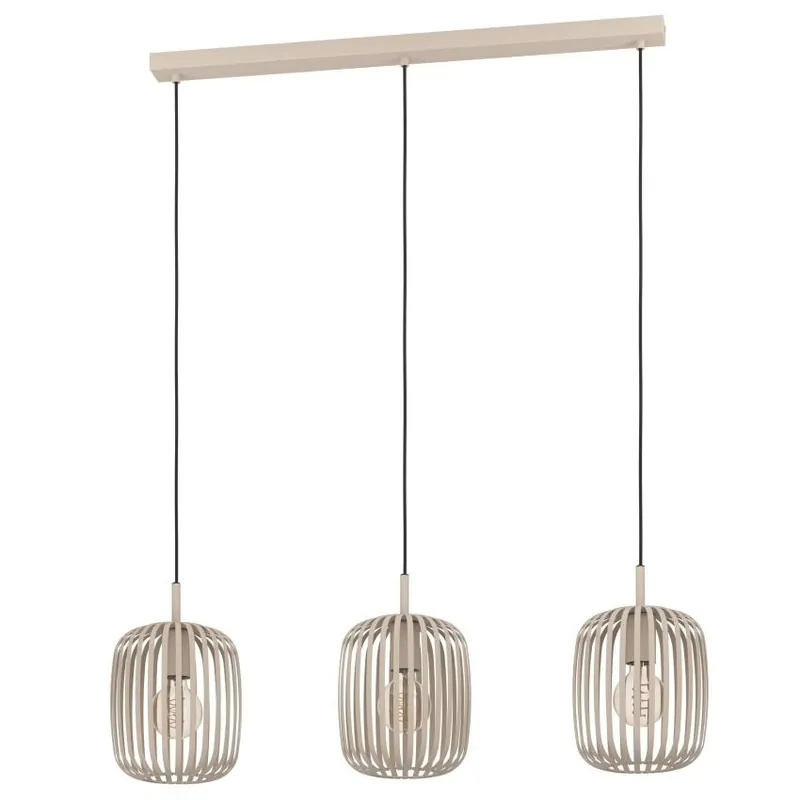 Must-Have Závěsné svítidlo EGLO 900497 Romazzina 3X40W IP20 písková