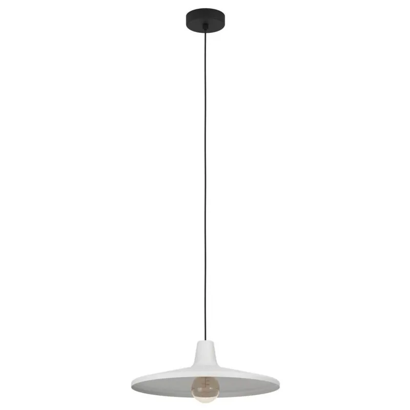 EGLO SVÍTIDLO 900833 MINIERE 1X40W E27 IP20 ČERNÁ OCEL ZÁVĚSNÉ Horká Nabídka