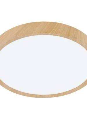 Kup Teď Stropní svítidlo EGLO MUSURITA 14,6W 1600lm 3000K IP44 přírodní dřevo 901126