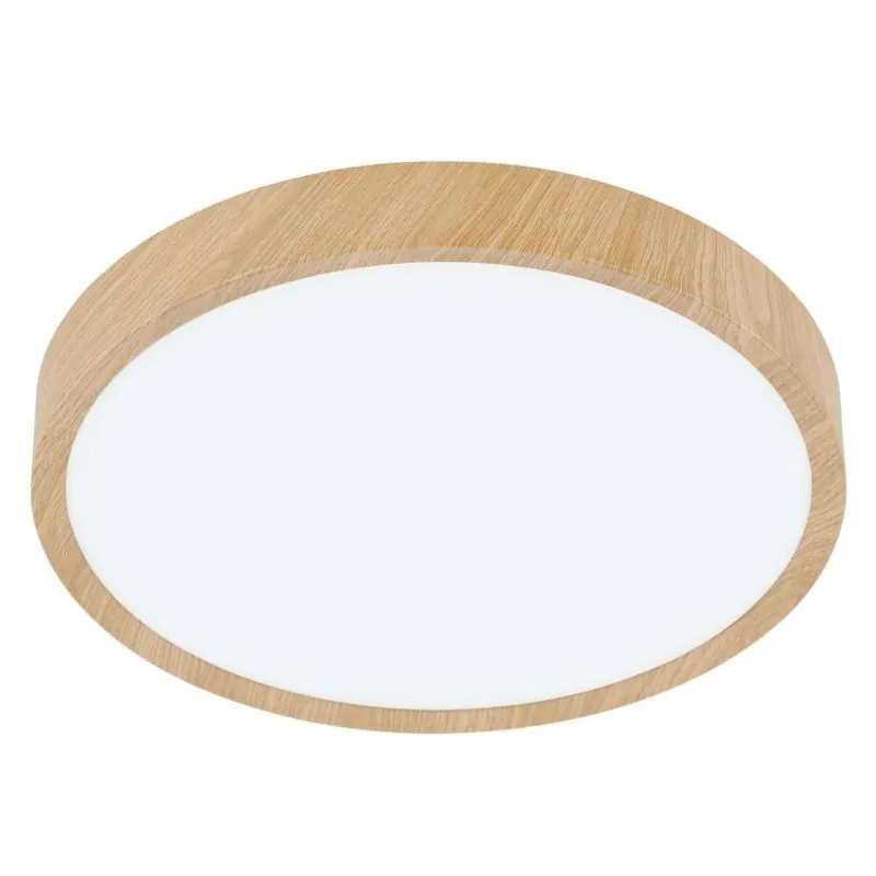 Kup Teď Stropní svítidlo EGLO MUSURITA 14,6W 1600lm 3000K IP44 přírodní dřevo 901126