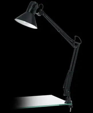 Cenová Bomba EGLO SVÍTIDLO 90873, LAMPA STOLNÍ 1X40W E27