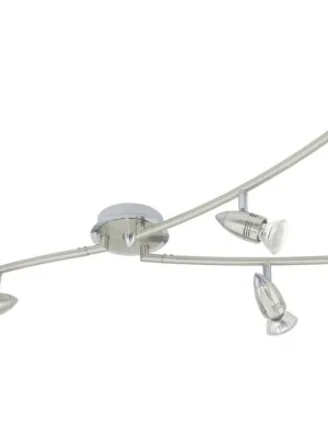 Hit Sezóny EGLO SVÍTIDLO 92645 MAGNUM-LED 6X3W GU10 STROP., OCEL, MATNÝ NIKL, CHROM