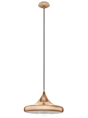 Super Cena EGLO SVÍTIDLO 94742 CORETTO 2, 60W E27, HL/1 D=400 MĚĎ