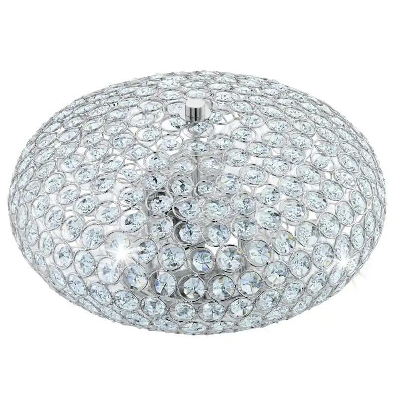 Výprodej EGLO SVÍTIDLO 95284 CLEMENTE 2X60W E27 CHROM KŘIŠŤÁL