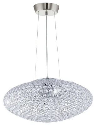 EGLO SVÍTIDLO 95287 CLEMENTE ZÁVĚS. 3X60W E27 KŘIŠŤÁL Hit Sezóny