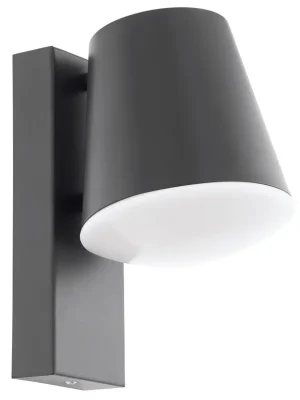 Přímo Od Výrobce EGLO SVÍTIDLO 97146 CALDIERO 1X10W E27 IP44 VENK. NÁST. POZINK ANTR. PLAST BÍLÁ