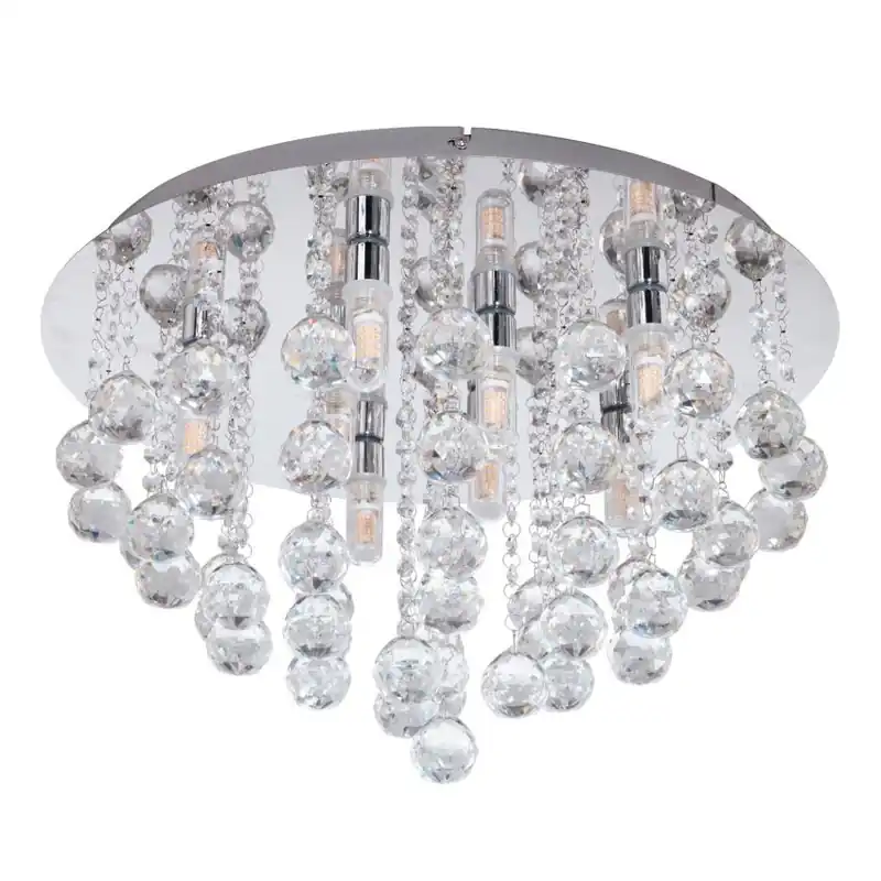 EGLO SVITIDLO 97699 ALMONTE G9-LED 8X3W IP44 STROP. OCEL CHROM TŘPYTKY ČIRÁ Koupit Online